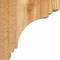 Ekena Millwork Pescadero Rough Sawn Corbel, Western Red Cedar, 6"W x 8"D x 8"H COR06X08X08PEC00RWR - alternate 3